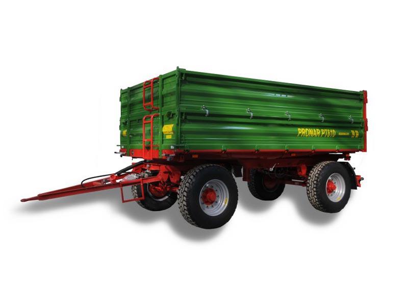 Traktorový príves Pronar PT610 (paletová šírka korby) (10,29 t)